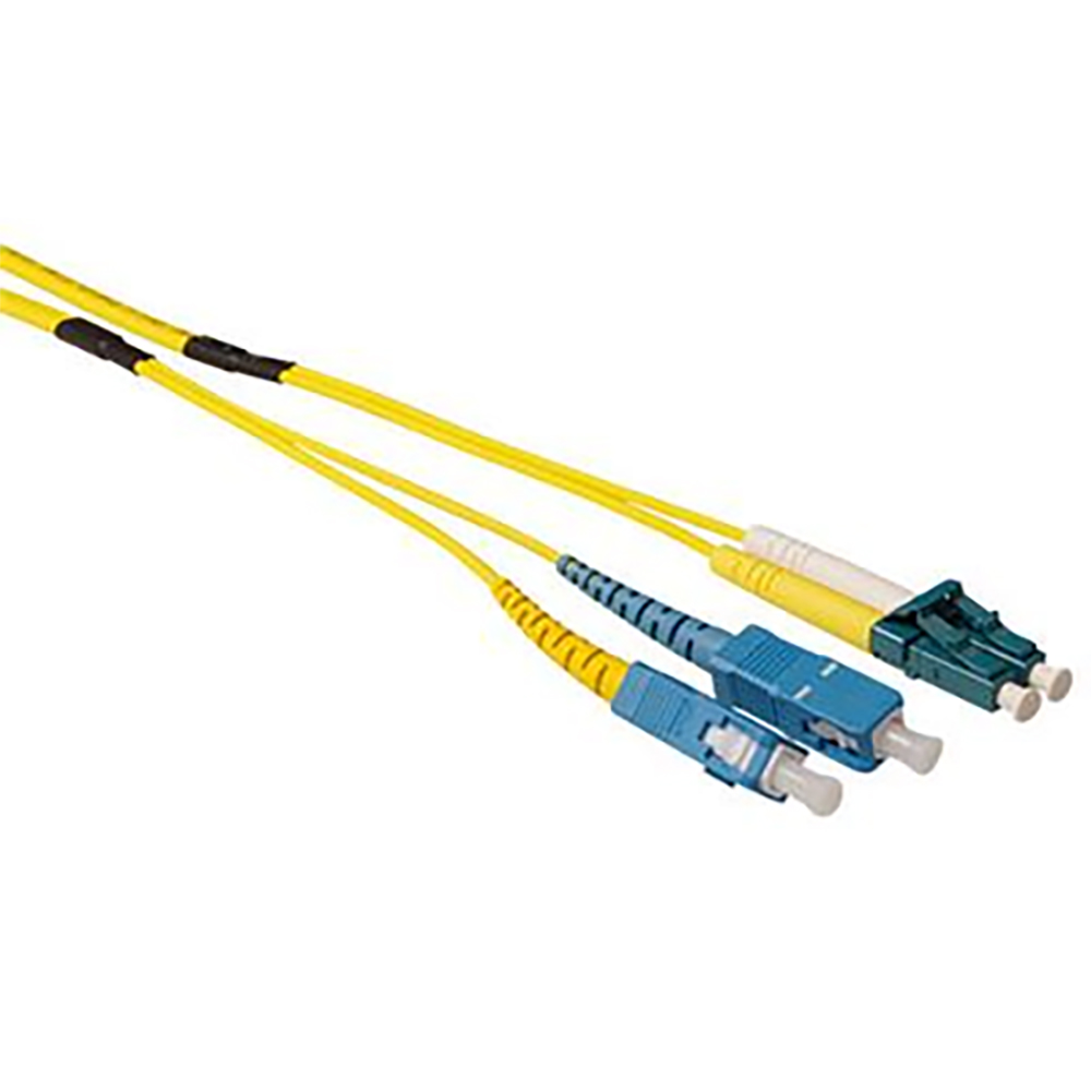 Ljósleiðari 9-125 OS2 Rugged LC-SC 50m