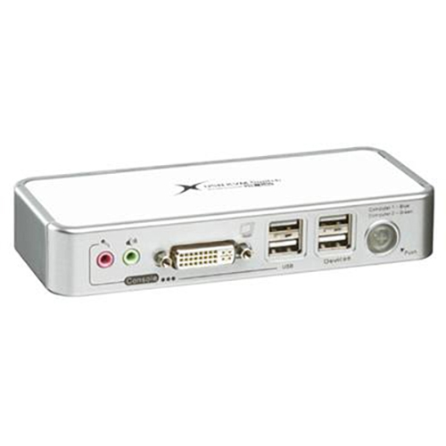 Skiptibox 2-1 DVI-USB-audio-mic