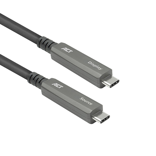 USB C 3.2 AOC skjákapall 15m