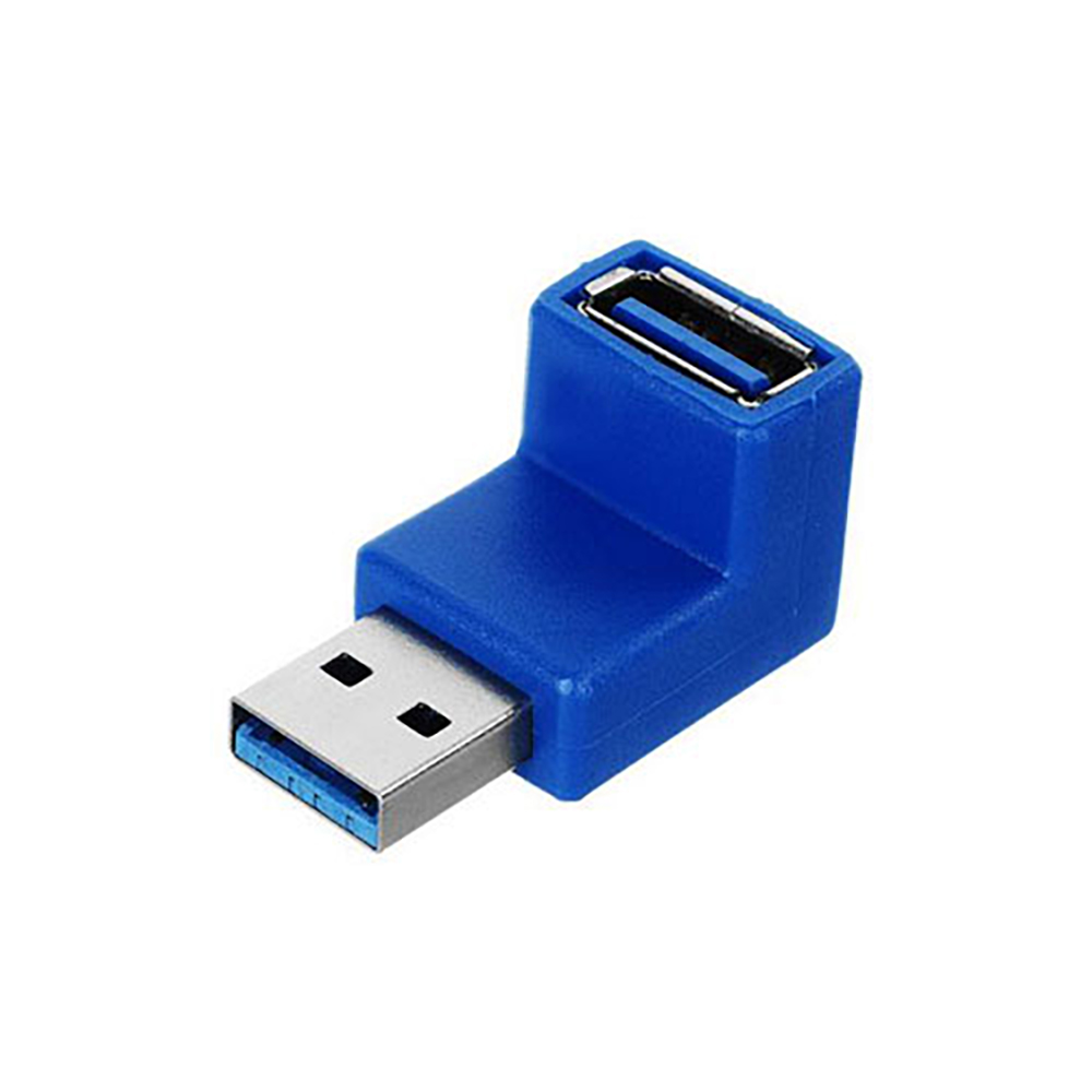 USB 3 A Male-Female tengi í vinkil