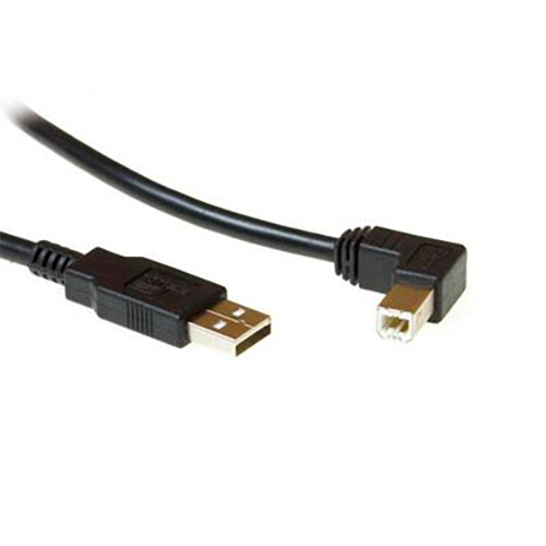 USB A-B vinkil kapall 1,8m