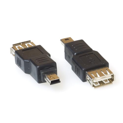 USB kynbreytir A-mini B F-M