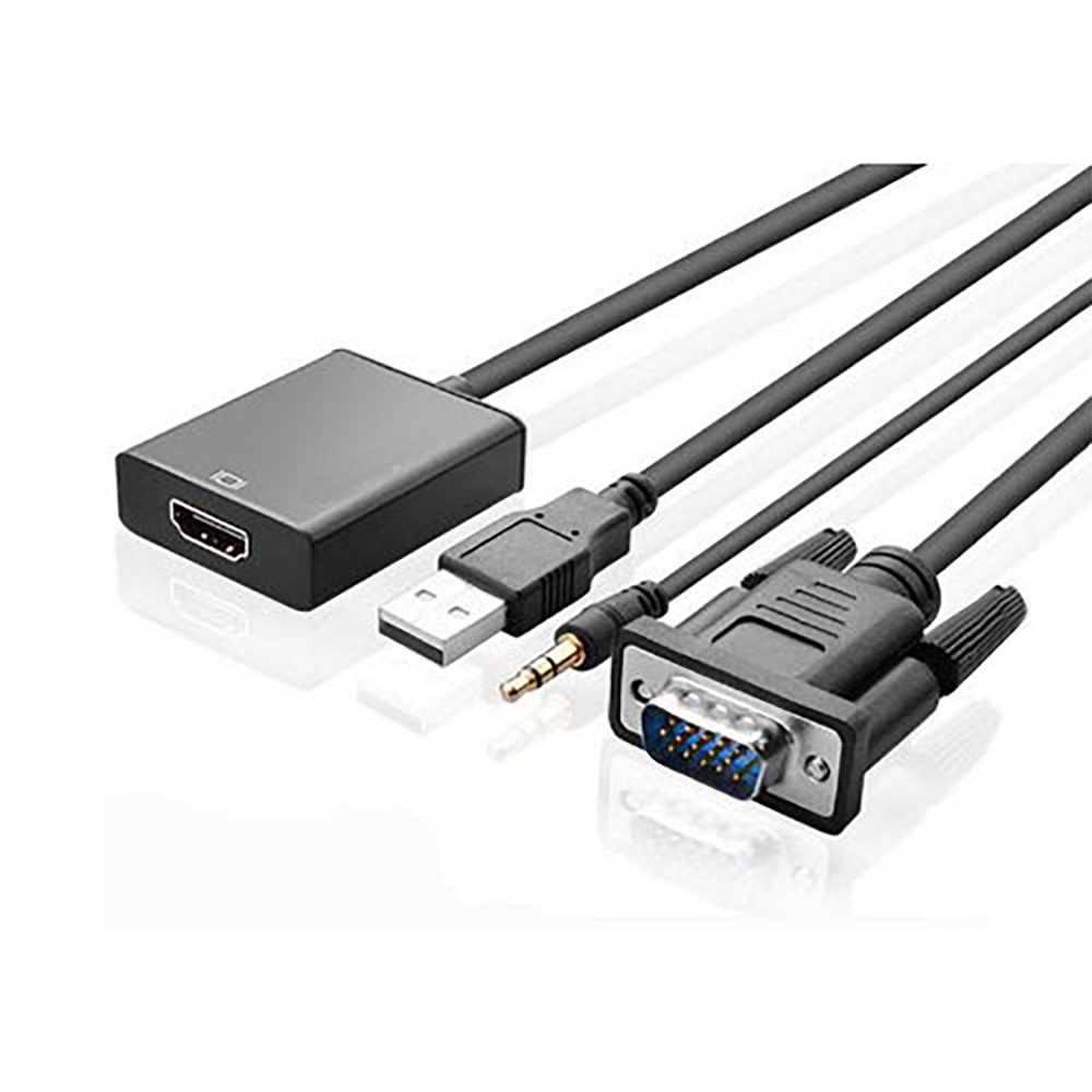 VGA - HDMI + Audio Converter