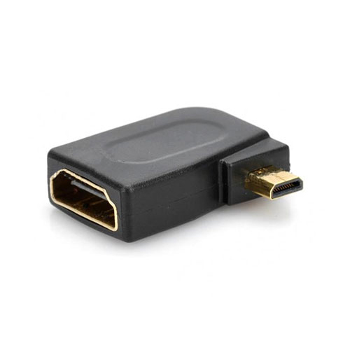 HDMI F - Micro HDMI M 90° breytir